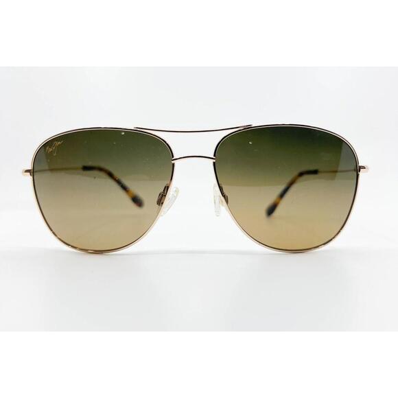 Maui Jim Other - Maui Jim Cliff House MJ247-16 Gold Bronze Polarized Sunglasses 59-15-120 8820